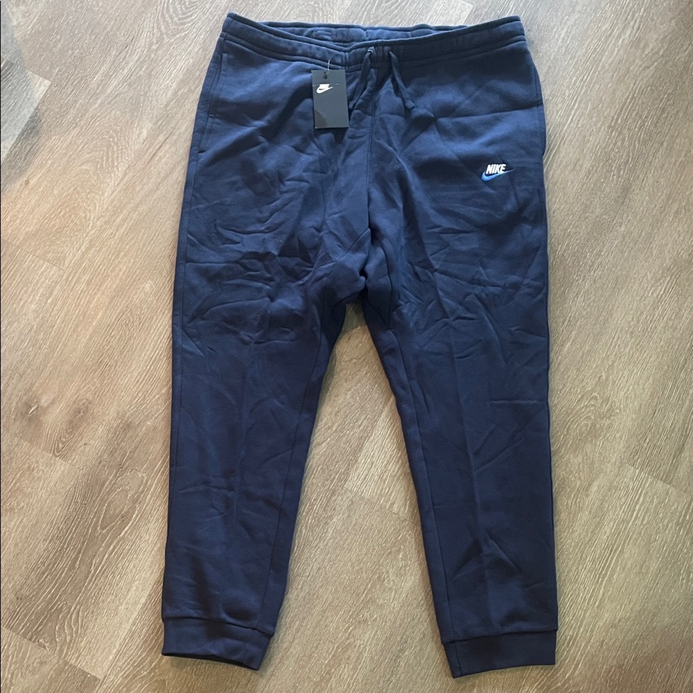 NWT Nike Men's Navy Jogger Sweatpants XXL